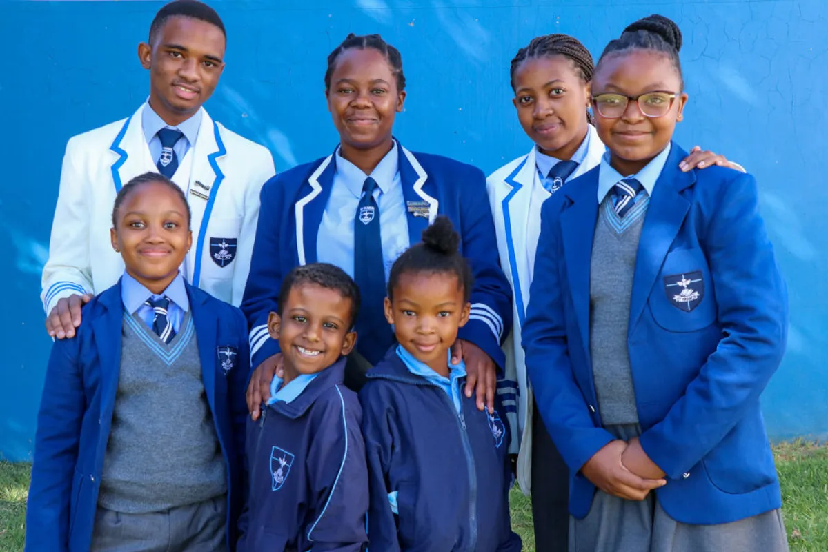 Students of all ages together at St Francis College, a ThriveEd school