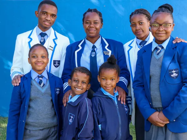 Students of all ages together at St Francis College, a ThriveEd school